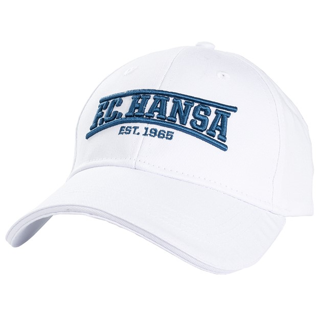 Hansa Rostock Cap "F.C. Hansa Est. 1965 weiß"